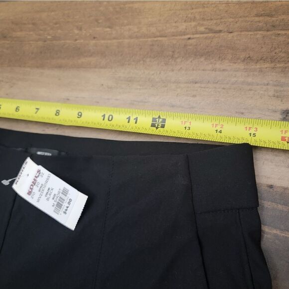 Simply Vera Vera Wang Skinny Pull On Slacks High Waist Leggings Size M Short - Picture 5 of 9